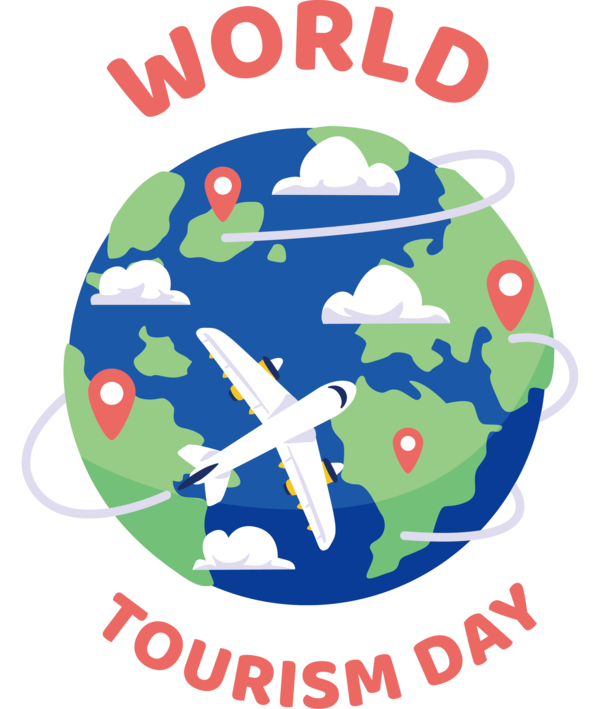 Transparent tourism day Drawing Logo Icon for World tourism day for Tourism Day
