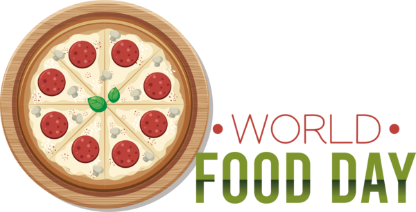 Transparent World Food Day Pizza Italian cuisine Pepperoni for Food Day for World Food Day