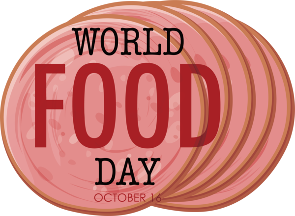 Transparent World Food Day Logo Font Circle for Food Day for World Food Day