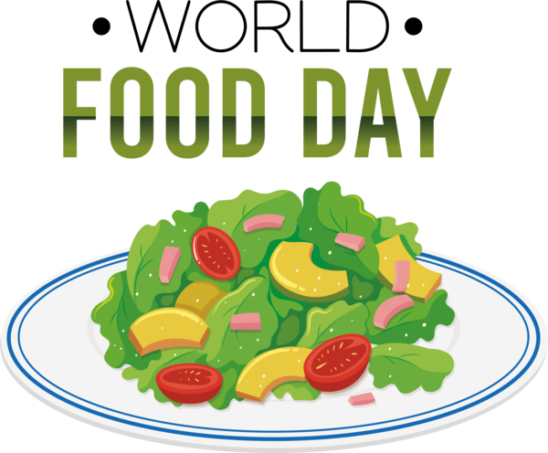 Transparent World Food Day Pasta Dish Plate for Food Day for World Food Day