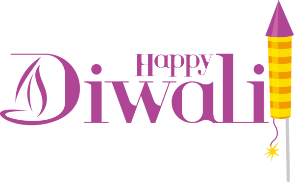 Transparent Diwali Logo Design Violet for Happy Diwali for Diwali