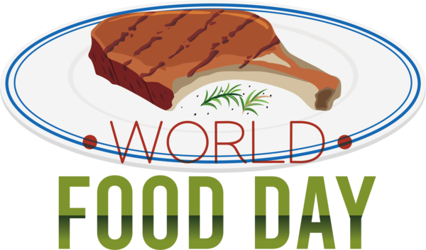 Transparent World Food Day Beef Pork Chop Pork for Food Day for World Food Day
