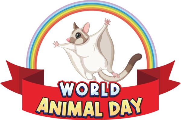 Transparent World Animal Day Drawing Design Logo for Animal Day for World Animal Day