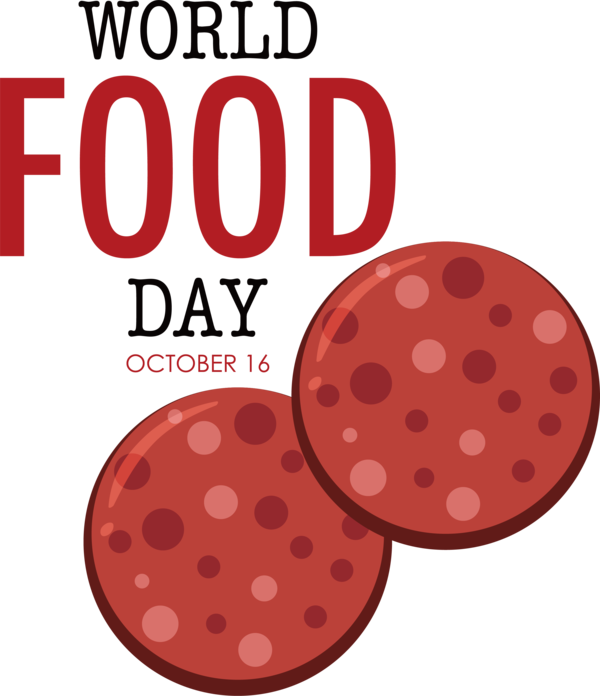Transparent World Food Day Design Logo Line for Food Day for World Food Day