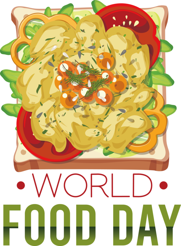 Transparent World Food Day Breakfast Japanese Cuisine Toast for Food Day for World Food Day