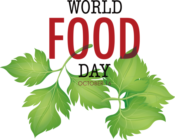 Transparent World Food Day Leaf Leaf vegetable Tree for Food Day for World Food Day