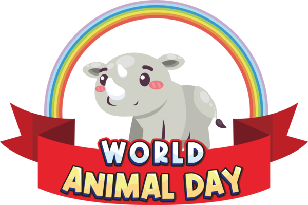 Transparent World Animal Day Logo Design Royalty-free for Animal Day for World Animal Day