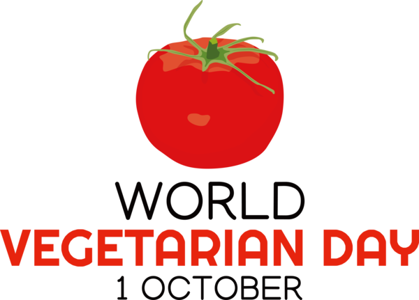 Transparent World Vegetarian Day Tomato Natural food Local food for Vegetarian Day for World Vegetarian Day