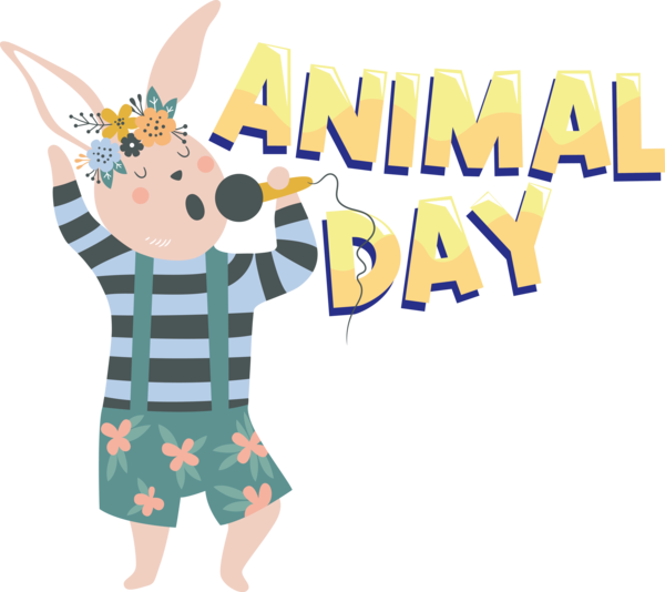 Transparent World Animal Day Cartoon Art Museum Cartoon Drawing for Animal Day for World Animal Day