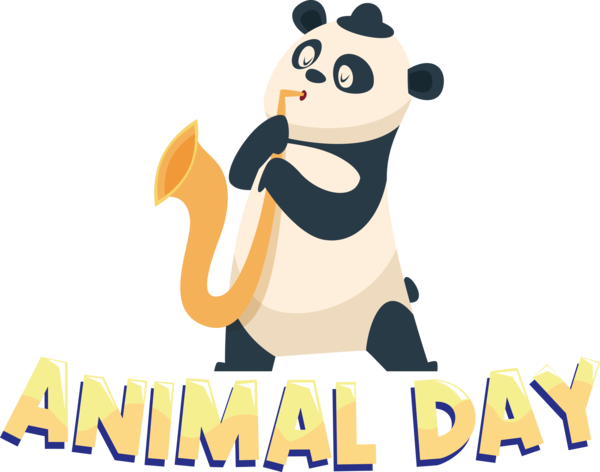 Transparent World Animal Day Vector Drawing Guitar for Animal Day for World Animal Day