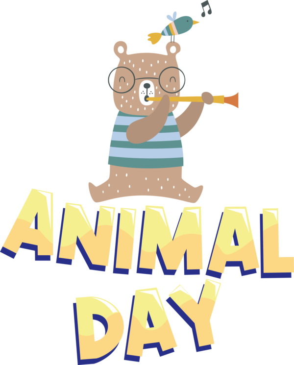 Transparent World Animal Day Cartoon Art Museum Drawing Cartoon for Animal Day for World Animal Day