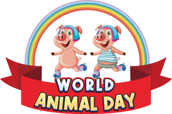 Transparent World Animal Day Logo Poster Design for Animal Day for World Animal Day