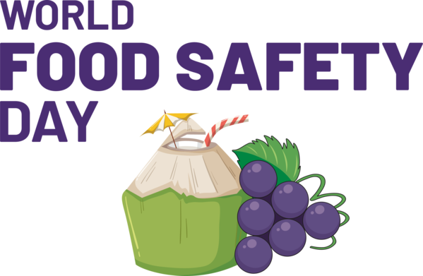 Transparent world food day Grape  Text for food day for World Food Day