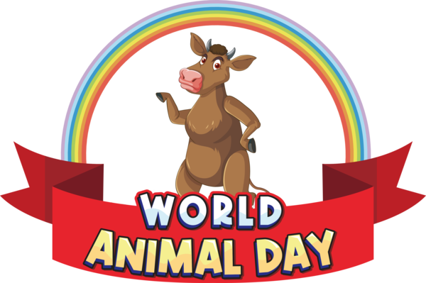 Transparent World Animal Day Dog Design Drawing for Animal Day for World Animal Day