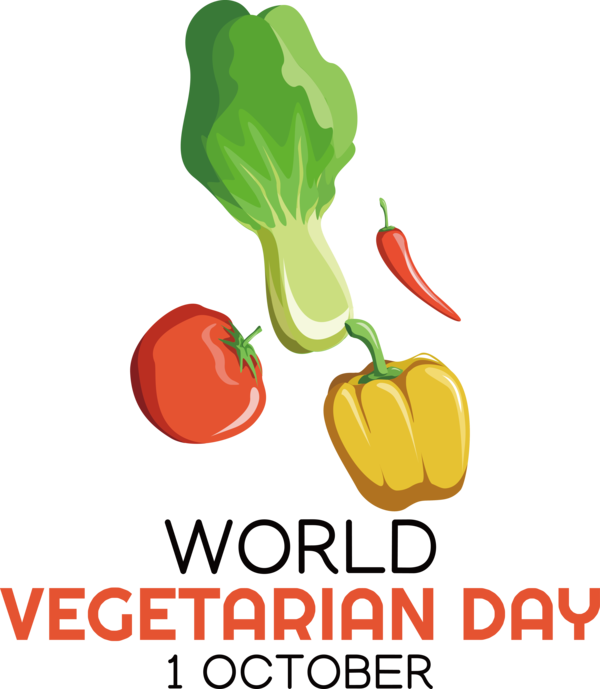 Transparent World Vegetarian Day Natural food Superfood Local food for Vegetarian Day for World Vegetarian Day