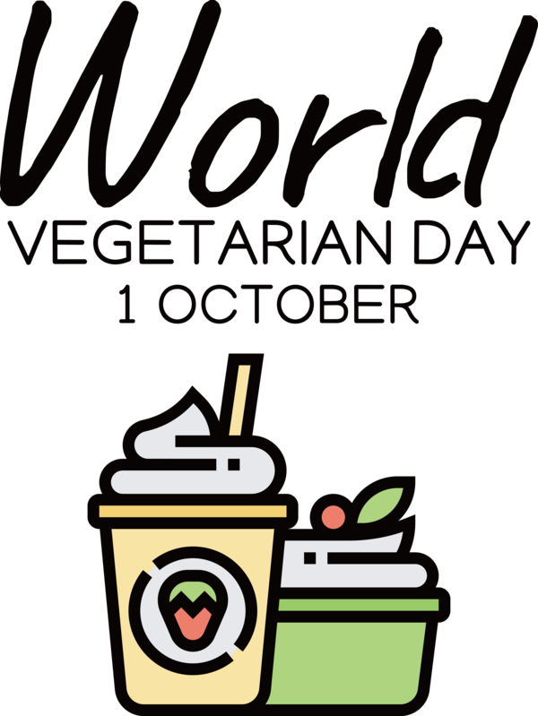 Transparent World Vegetarian Day Logo Icon Design for Vegetarian Day for World Vegetarian Day