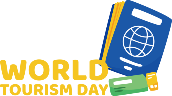 Transparent World Tourism Day Logo Symbol Design for Tourism Day for World Tourism Day
