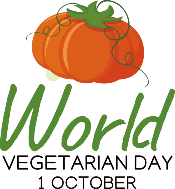 Transparent World Vegetarian Day Vegetable Orange Superfood for Vegetarian Day for World Vegetarian Day