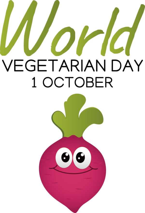 Transparent World Vegetarian Day Leaf Happiness Green for Vegetarian Day for World Vegetarian Day