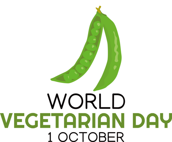 Transparent World Vegetarian Day Leaf Logo Design for Vegetarian Day for World Vegetarian Day