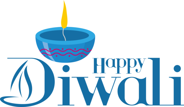 Transparent Diwali Logo Design Text for Happy Diwali for Diwali