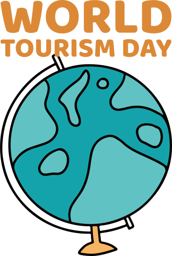 Transparent World Tourism Day Clip Art for Fall Drawing Logo for Tourism Day for World Tourism Day