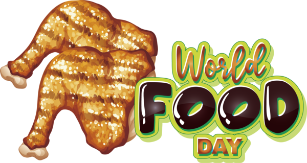 Transparent world food day Biology Logo Pixel for food day for World Food Day