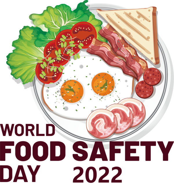 Transparent world food day Breakfast Toast Italian cuisine for food day for World Food Day