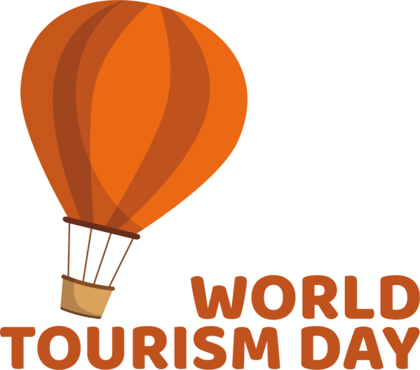 Transparent World Tourism Day Hot air balloon Balloon hot for Tourism Day for World Tourism Day
