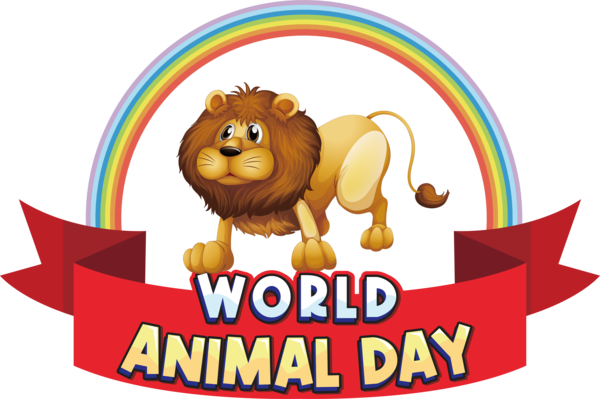 Transparent World Animal Day Logo Dog Ghana Immigration Service for Animal Day for World Animal Day