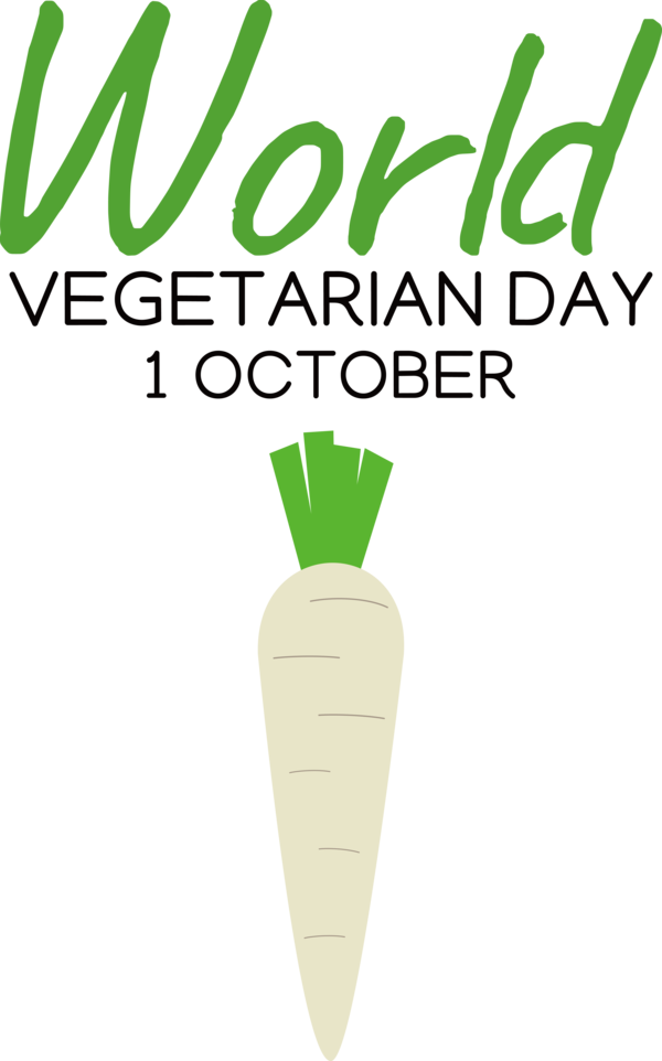 Transparent World Vegetarian Day Logo Design Plant for Vegetarian Day for World Vegetarian Day