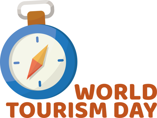 Transparent World Tourism Day Logo Design Line for Tourism Day for World Tourism Day