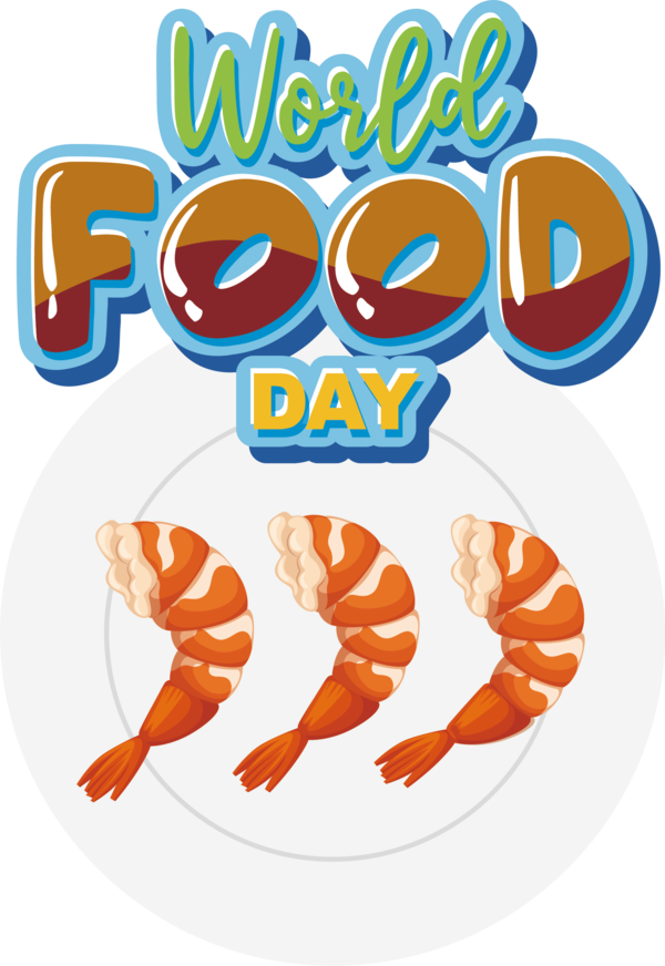 Transparent world food day Line Seafood Science for food day for World Food Day