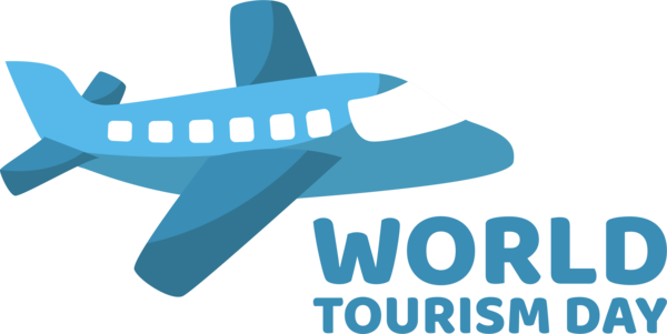 Transparent World Tourism Day Airplane Sharks Air travel for Tourism Day for World Tourism Day
