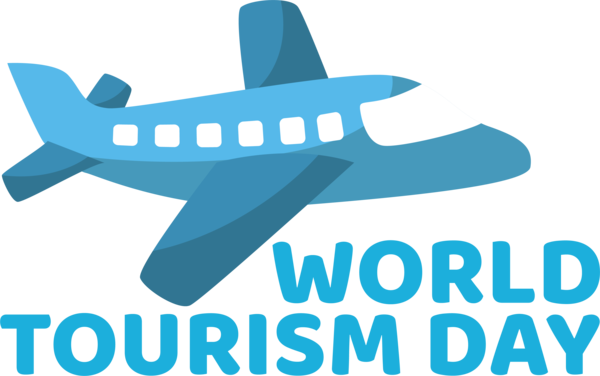 Transparent World Tourism Day Sharks Airplane Air travel for Tourism Day for World Tourism Day