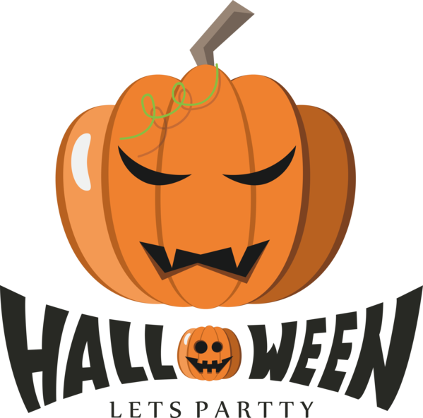 Transparent Halloween Jack-o'-lantern World Cartoon for Happy Halloween for Halloween