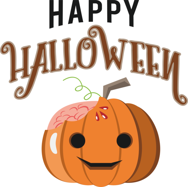 Transparent Halloween Jack-o'-lantern Party Drawing for Happy Halloween for Halloween