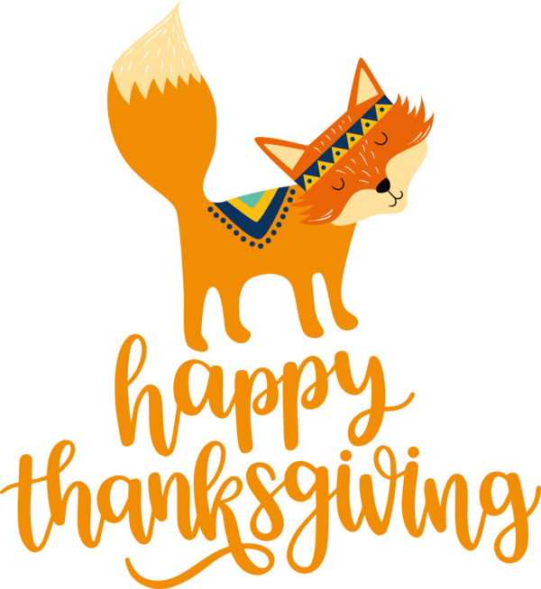 Transparent Thanksgiving Dog Logo Cartoon for Happy Thanksgiving for Thanksgiving