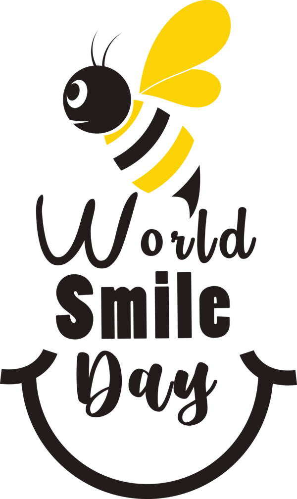 Transparent World Smile Day Design Insects Logo for Smile Day for World Smile Day