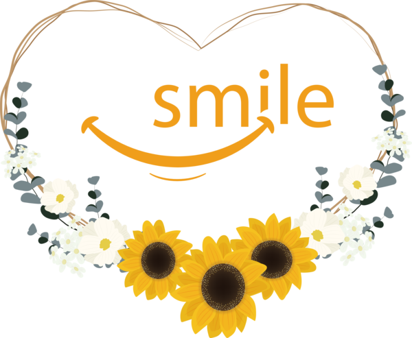 Transparent World Smile Day Common sunflower Royalty-free Drawing for Smile Day for World Smile Day