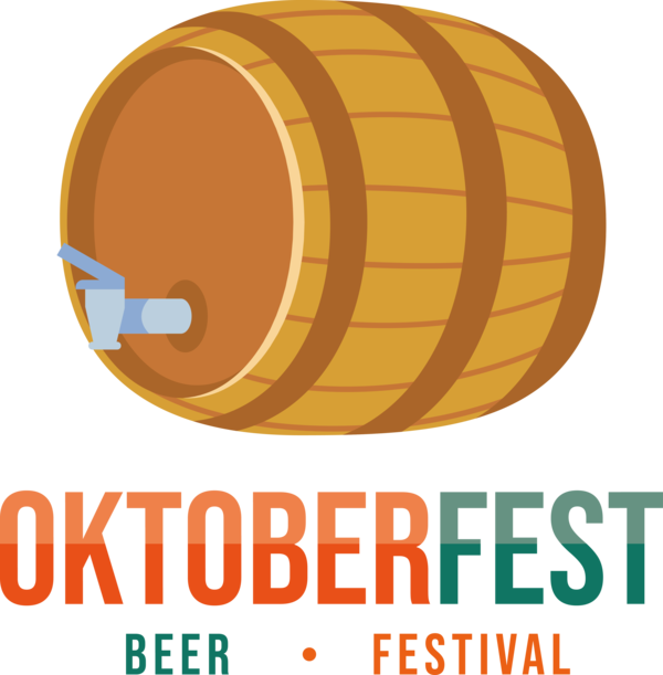 Transparent Oktoberfest Design Line Text for Beer Festival Oktoberfest for Oktoberfest
