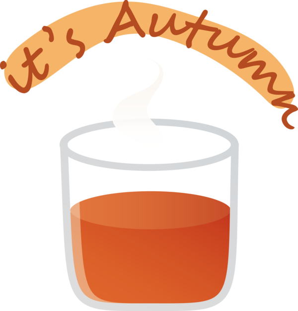 Transparent thanksgiving Design Font Cup for Hello Autumn for Thanksgiving