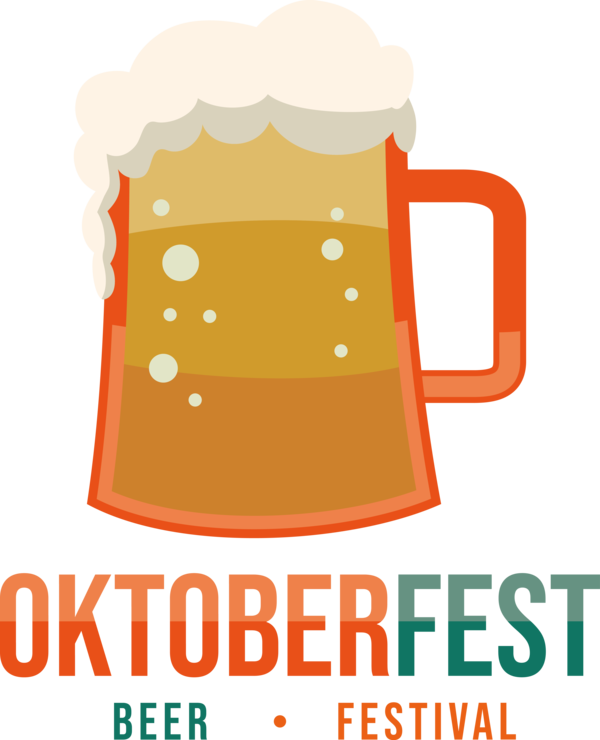 Transparent Oktoberfest Logo Festival Design for Beer Festival Oktoberfest for Oktoberfest