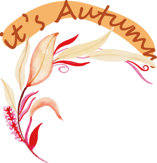 Transparent thanksgiving Design Text Line for Hello Autumn for Thanksgiving