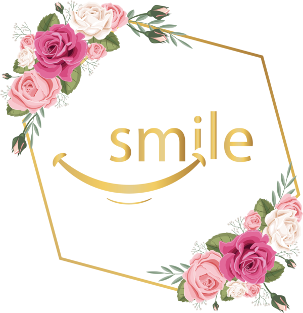 Transparent World Smile Day Flower Floral design Design for Smile Day for World Smile Day