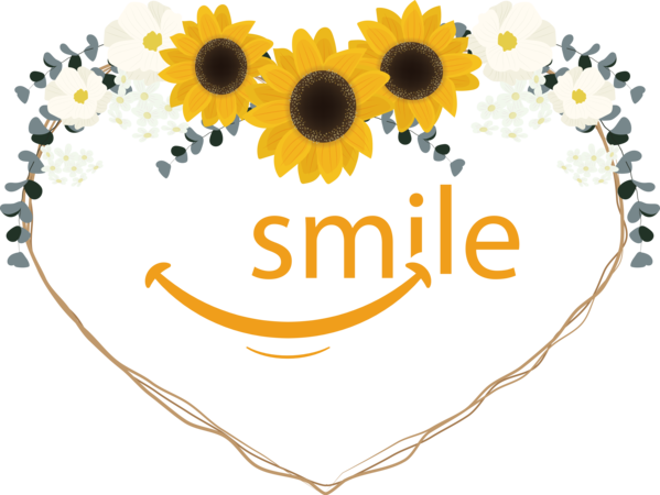 Transparent World Smile Day Sticker Design Painting for Smile Day for World Smile Day