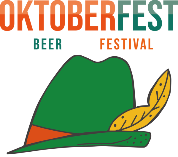 Transparent Oktoberfest Leaf Artelibro Line for Beer Festival Oktoberfest for Oktoberfest