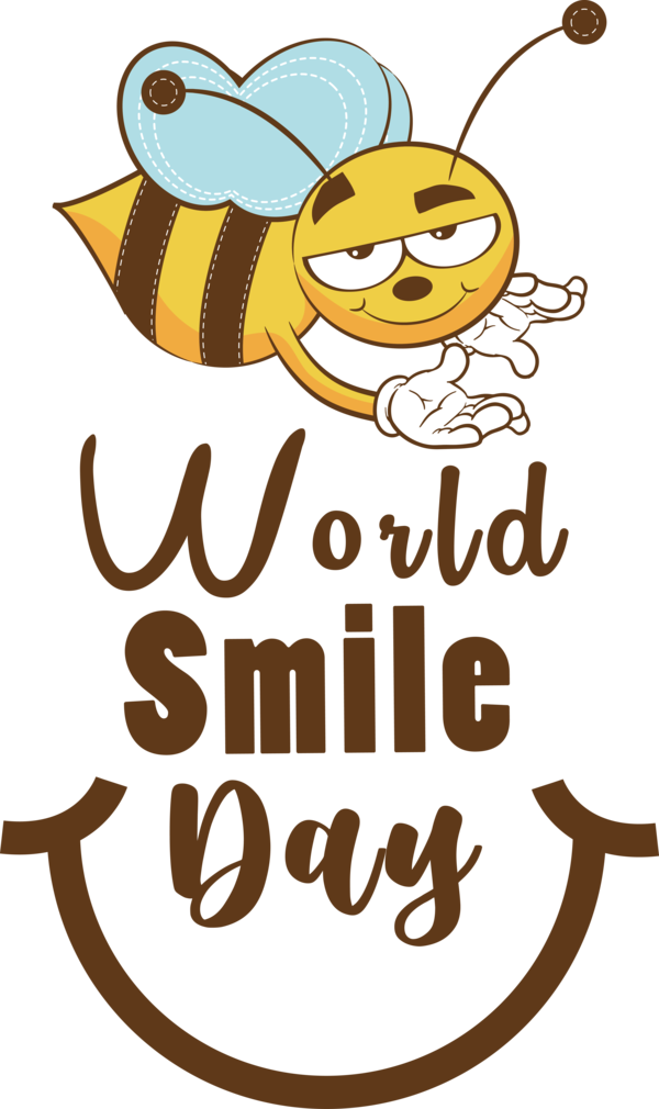 Transparent World Smile Day Insects Human Behavior for Smile Day for World Smile Day