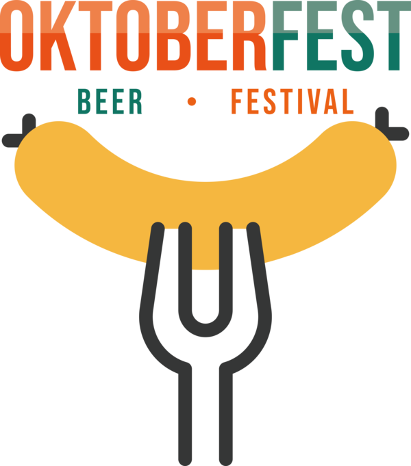Transparent Oktoberfest Logo Text Human for Beer Festival Oktoberfest for Oktoberfest