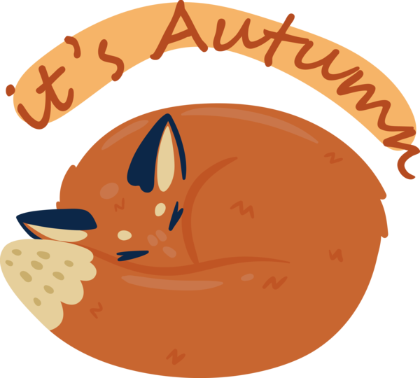 Transparent thanksgiving Dog Snout Cartoon for Hello Autumn for Thanksgiving